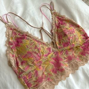 Aerie lace floral bralette